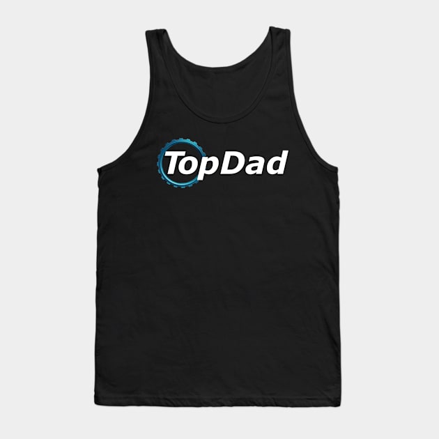 top dad t-shirt Tank Top by Horus